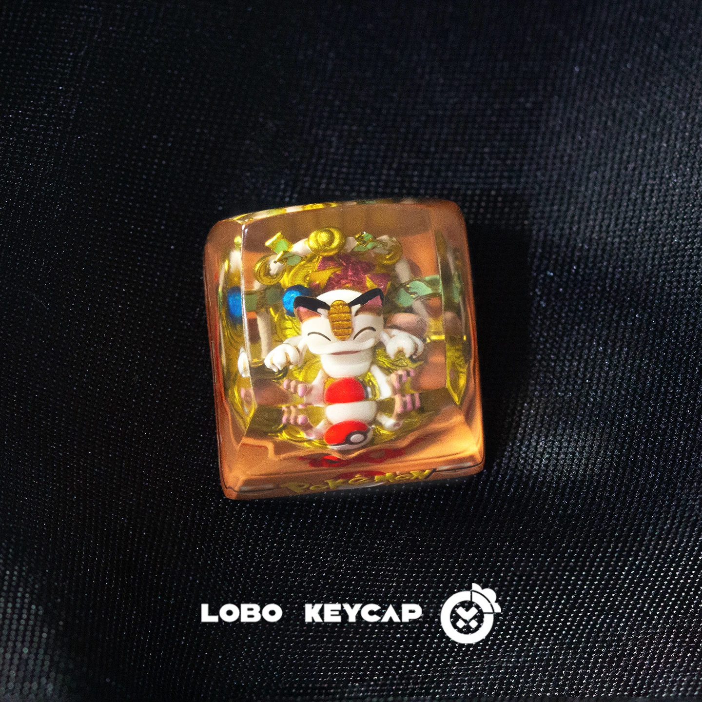 Pokemon Bulbasaur Charmander Transparante Keycap Toetsenbord Accessoires Kawaii Anime Hars Krimpen Drip Lijm Keycap Oem Esc Originele - afbeelding 1