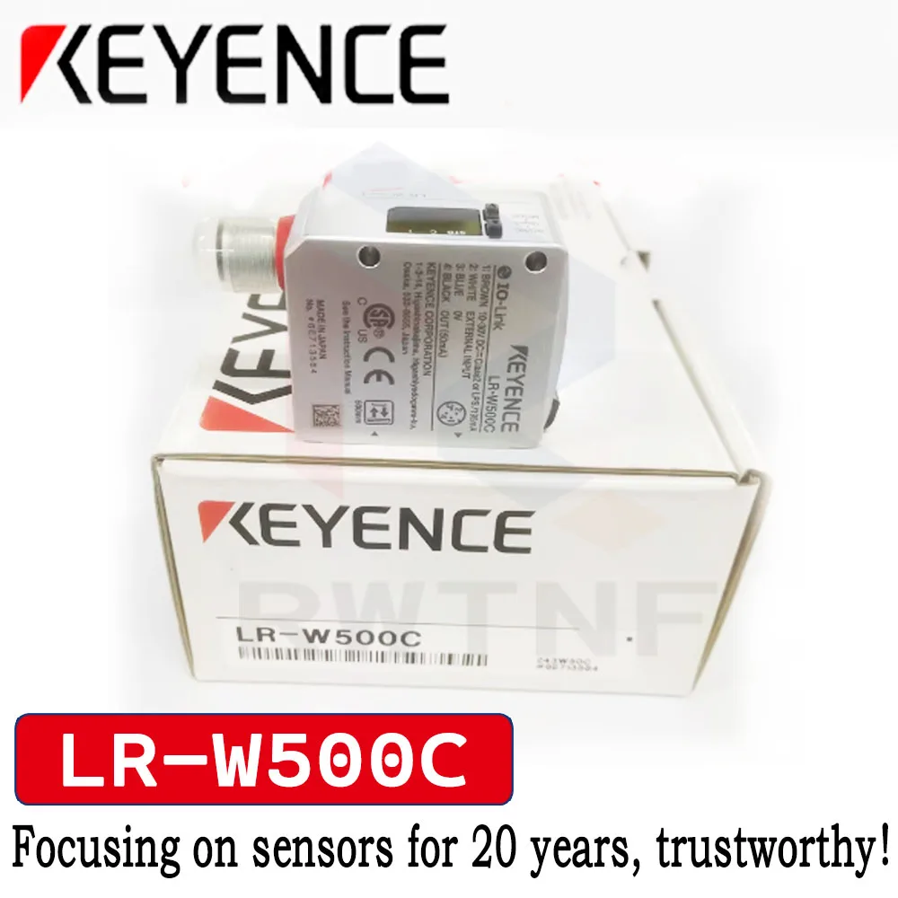 LR-W500C KEYENCE M12 connector white light spot photoelectric senso ,100% original warehouse stock,quality assurance for 2 years