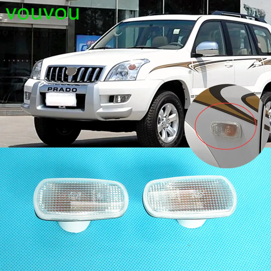 Car accessories 81731-51010 steering fender turn signal lamp for Toyota Land cruiser Prado GRJ120 KZJ120 02-10 Lexus SC430 02-10