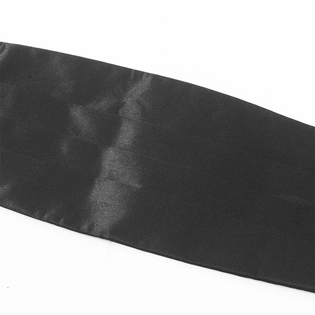 2 pezzi da uomo in tinta unita fascia da smoking regolabile in raso cintura formale per accessori da smoking per feste di nozze pantaloni da smoking da uomo