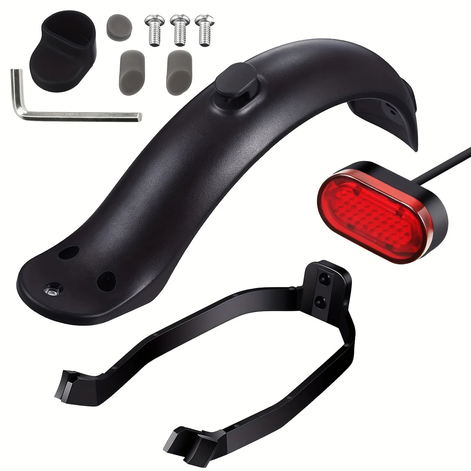 1 Set For Xiaomi M365 Pro Electric Scooter Rear Fender Set Scooter Replacement Accessories