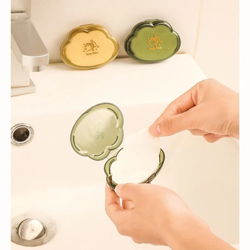 Soap Tablets Portable Mini Student Boxed Small Children's Hand Wash Tablets Soap Paper Travel Disposable Soap Tablets
