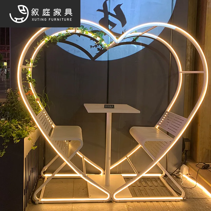 Internet celebrity swing chair photo bird's nest outdoor wedding dress shooting props attractions bed and breakfast love bar tab
