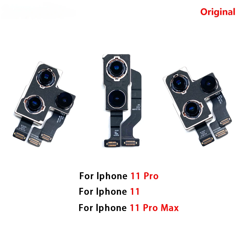 MNAZ Ori Tested Rear Big Back Camera Flex Cable Main Camera Module Replacement For IPhone 11 12 Mini 13 Pro Max 14 Plus