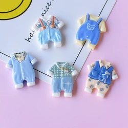 10 Pcs New Lovely Mini Cartoon Baby Clothing Series Resin Scrapbook Diy Jewellery Hairpin Accessories Decorate Wholesale