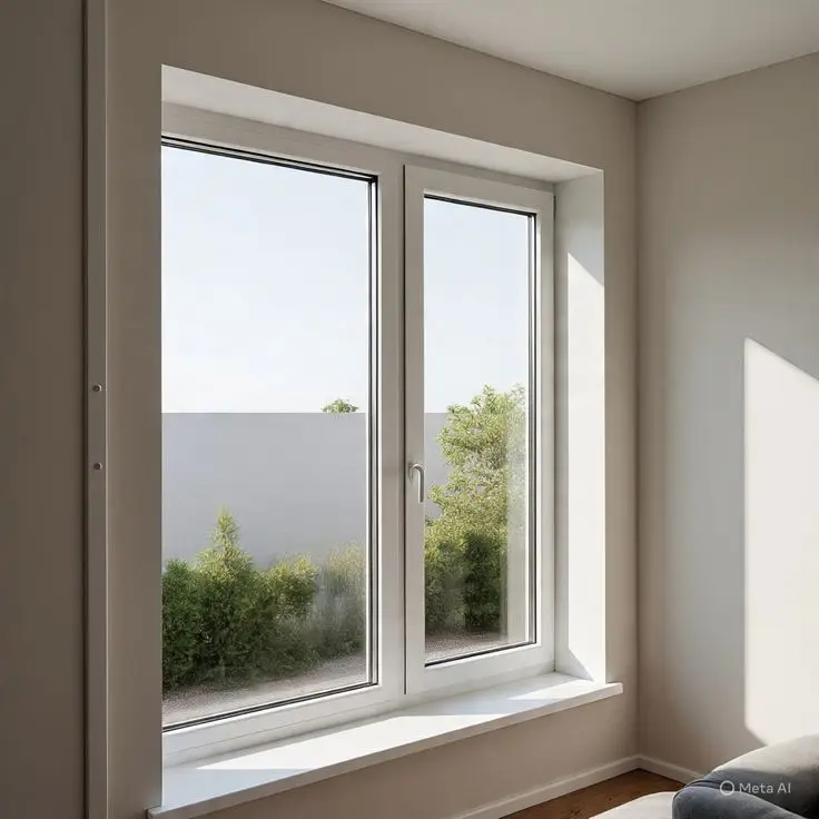 Custom Size Windows with Clear Glass for Office or House Decoration Slim Frame High Quality Window with Excellent Air Tightness