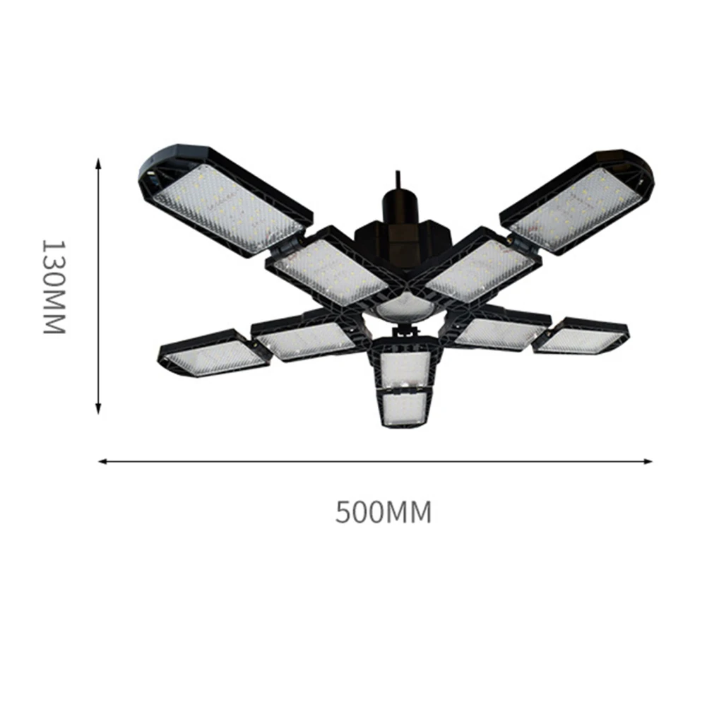 Luces LED de techo para garaje, lámpara superbrillante con enchufe E26/E27 para Taller, almacén y ático