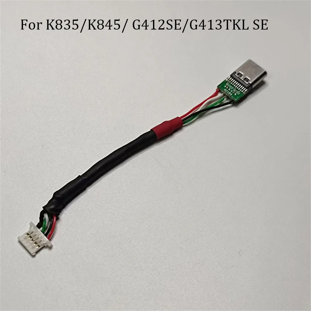 Type-C Connector Keyboard Cable Separation Modification Kit for Logitech K835 K845 G412SE G413TKL SE Modding