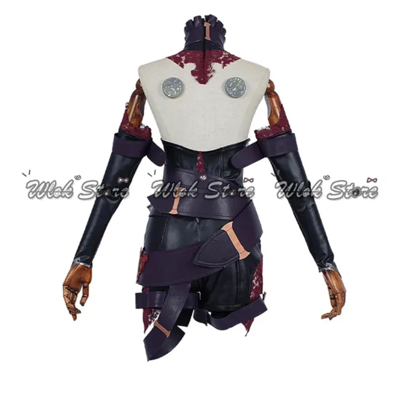 Game Briar Cosplay LOL Wig Outfit Battle Suit Women Halloween Party Carnival Roleplay Costume Briar White Pink Gradient Hair