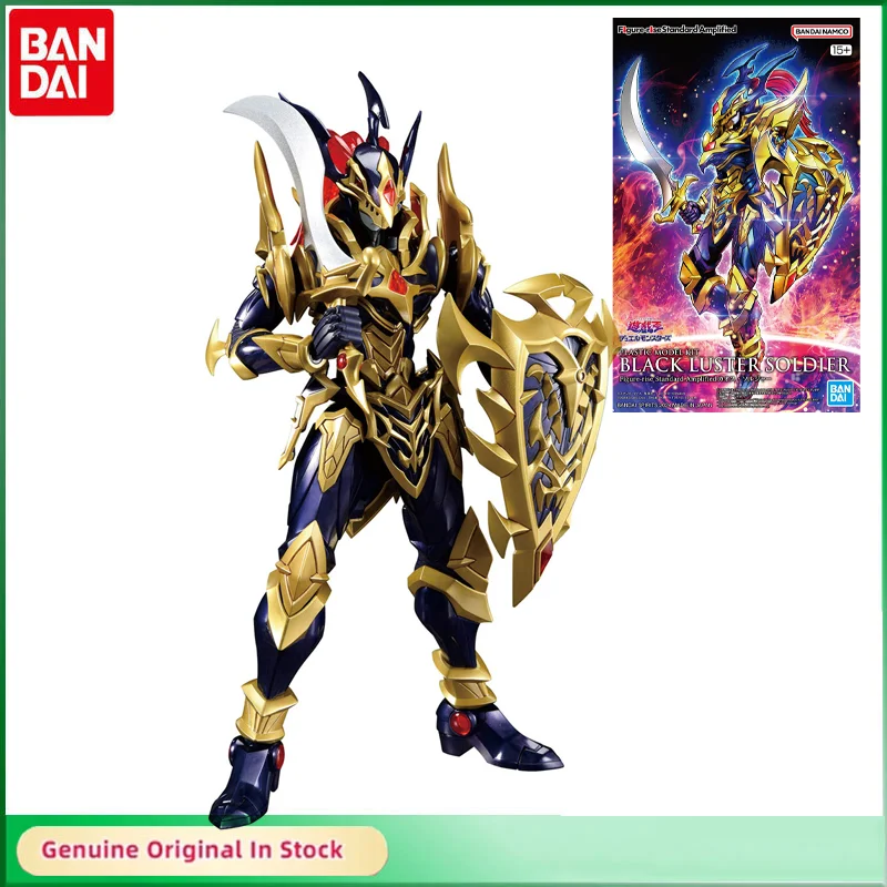 

Bandai Figure-rise Standard Amplified Anime Yu-Gi-Oh! BLACK LUSTER SOLDIER Action Figures Assembly Model Kit Collectible Toys