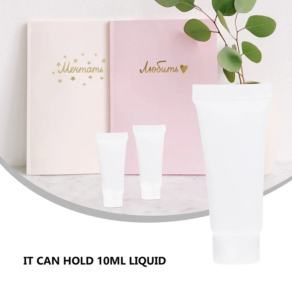 

20 Pcs Portable Travel Bottles Lightweight Reusable Leak Proof Lotion Bottle Dispensers Toiletry Storage Soft Tube