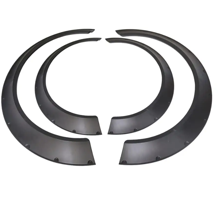 4 ชิ้น 3.5 "/90 มิลลิเมตรรถ Fender Flares กว้างพิเศษล้อ Arch Protector