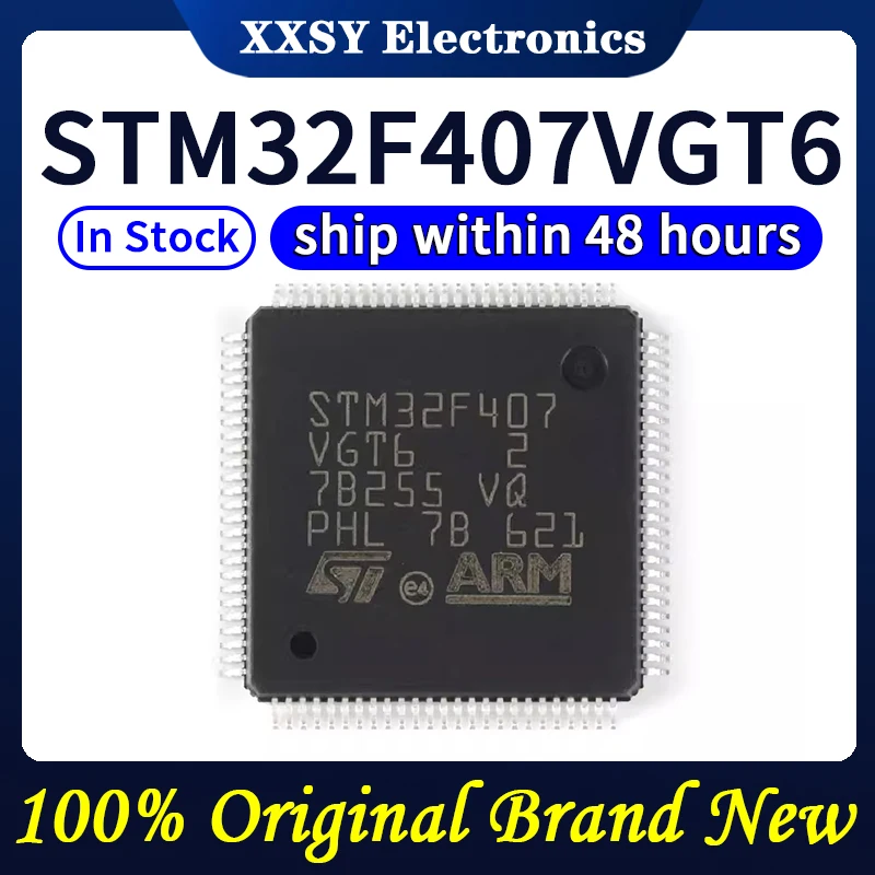 Stm32f407vet6 stm32f407vgt6 stm32f407zgt6 stm32f407zet6 stm32f407igt6 stm32f407igh6 stm32f407ieh6 hohe qualität stm32f407iet6