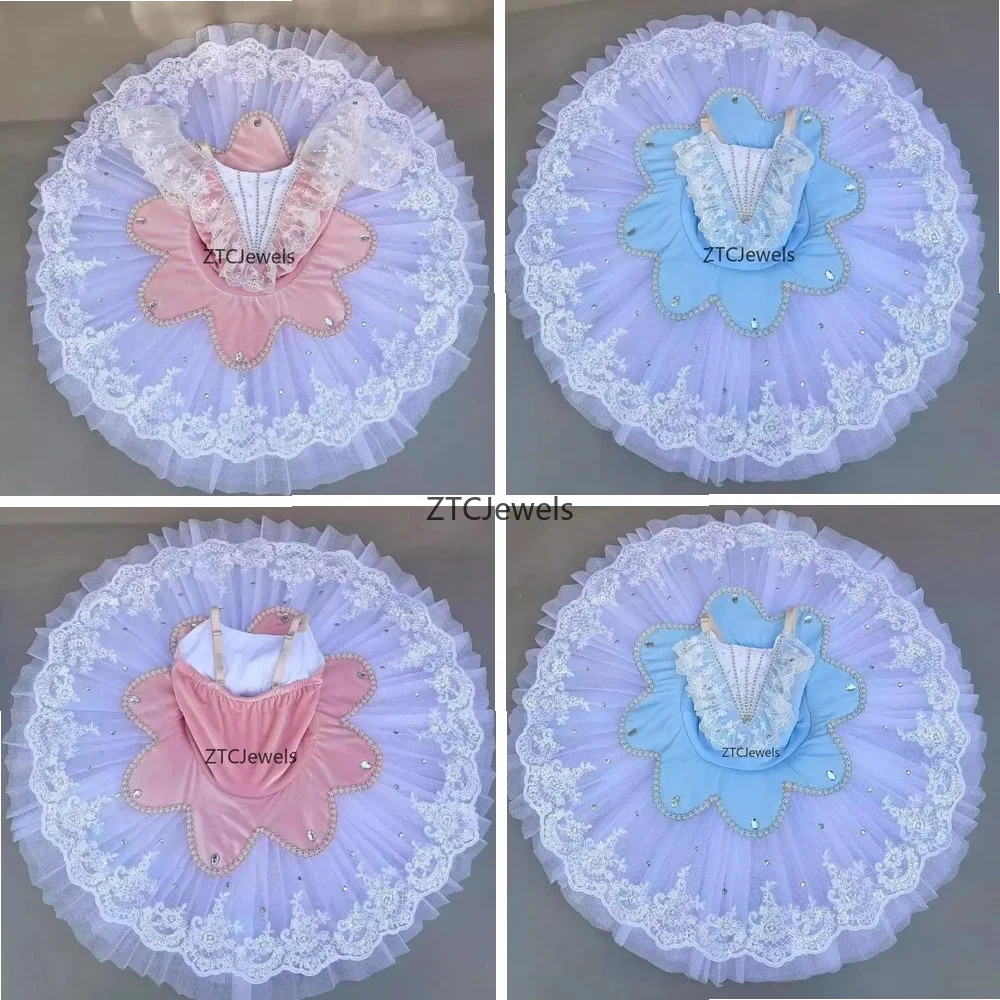 professional-ballet-tutu-costume-for-girls-women-blue-clownpancake-performance-dance-dress-cosplay