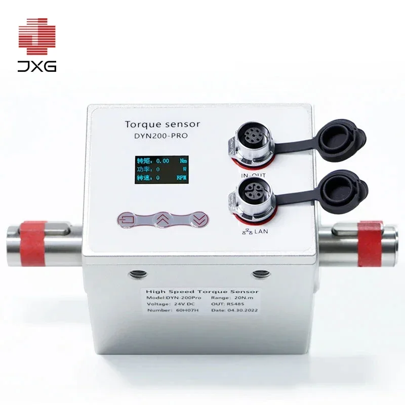 

Motor Testing Sensor: High-Speed Dynamic Torque Sensor 0.5-2000Nm with Display for 10000rpm Load Cell