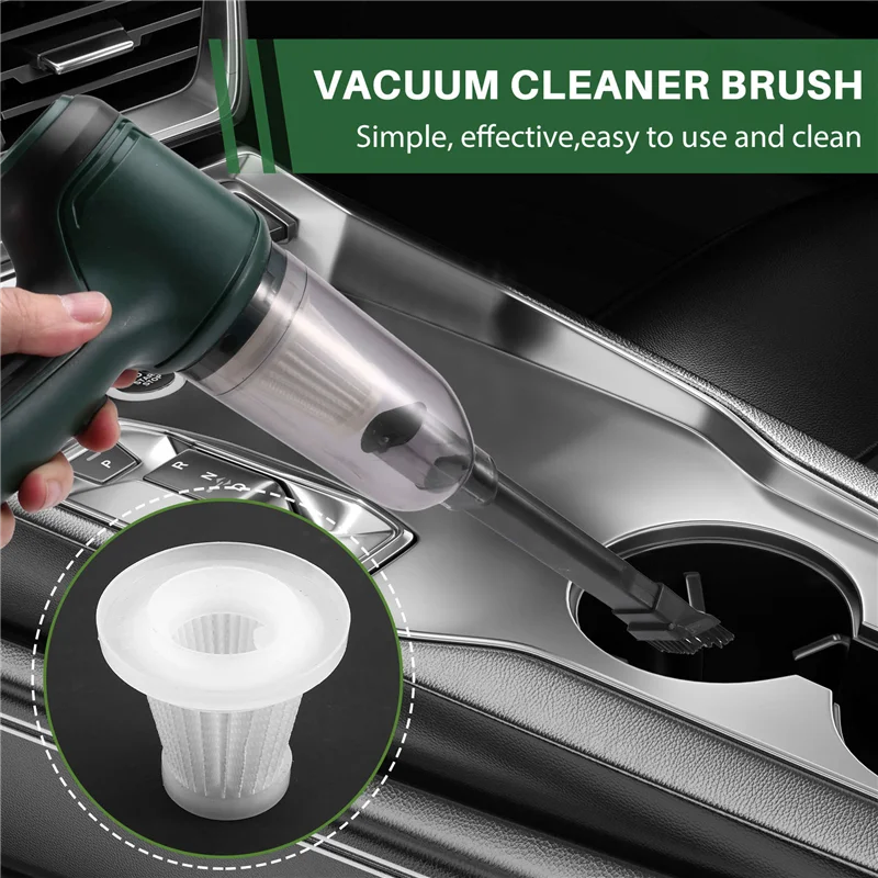 

Ручной пылесос Беспроводной автомобильный пылесос Портативный перезаряжаемый пылесос Green-B51B