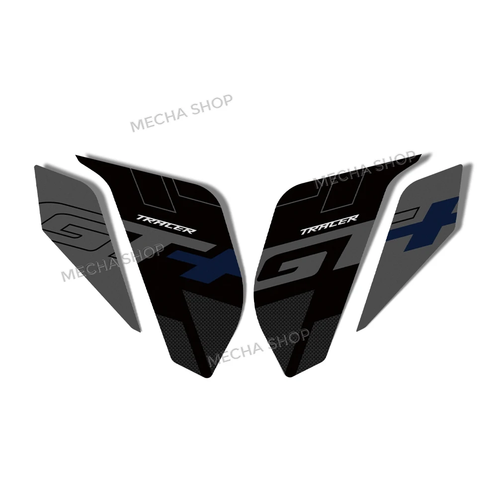 Suitcase Stickers for Tracer 9 GT +Tracer 9GT+ 2025 Motorcycle Back Case Protective Decal Kit