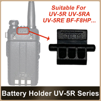 2/5/8/10PCS Walkie Talkie Battery Holder 2Way Radio Push Button Battery Lock For Baofeng UV5R Series UV-5R UV-5RA UV-5RE BF-F8HP