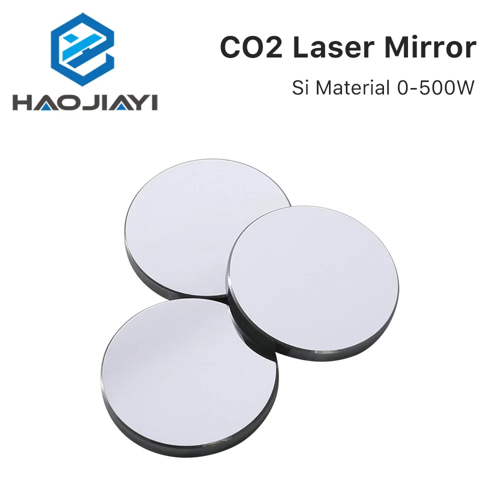 500W Co2 Laser Si Reflective Mirrors Lens Refiectivity 99.6% Black-Coating Reflector Lens for CO2  Laser Engraver