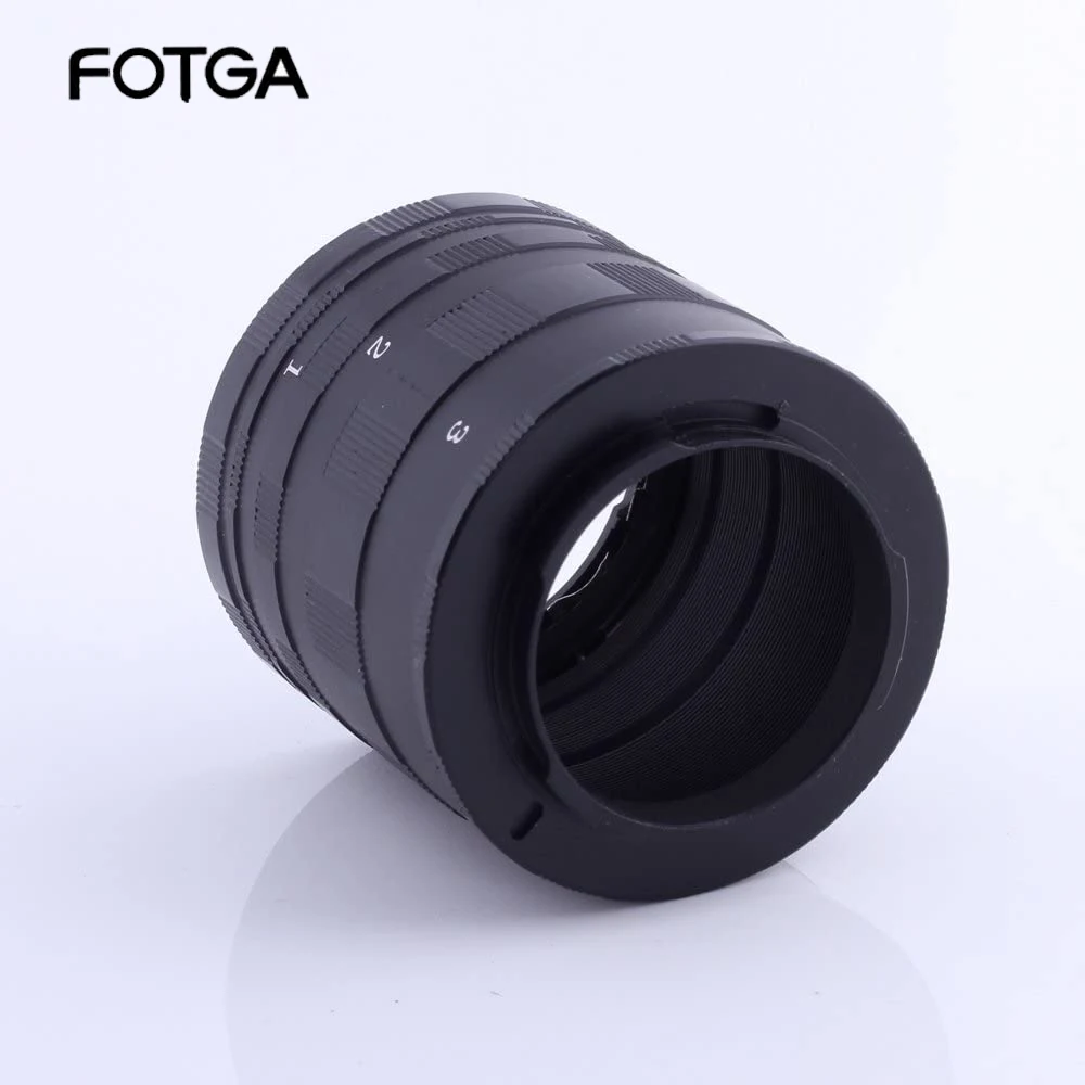 Fotga Macro Extension Tube 3 Ring Set for Pentax K Mount Kx Km K10D K20D K100D K200D K7 K-3 K5 DSLR &SLR Camera Lens