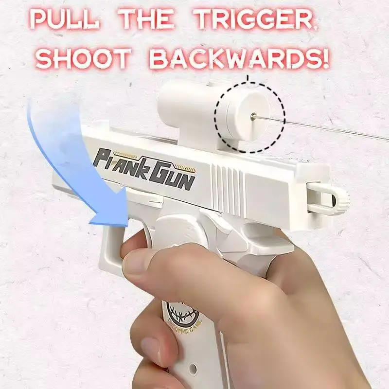 Funny Double-Sided Reverse Water Gun - Summer Prank Toy,Mini Tactical Water Sprayer for Kids & Adults, Pool Beach Water Fight image 3