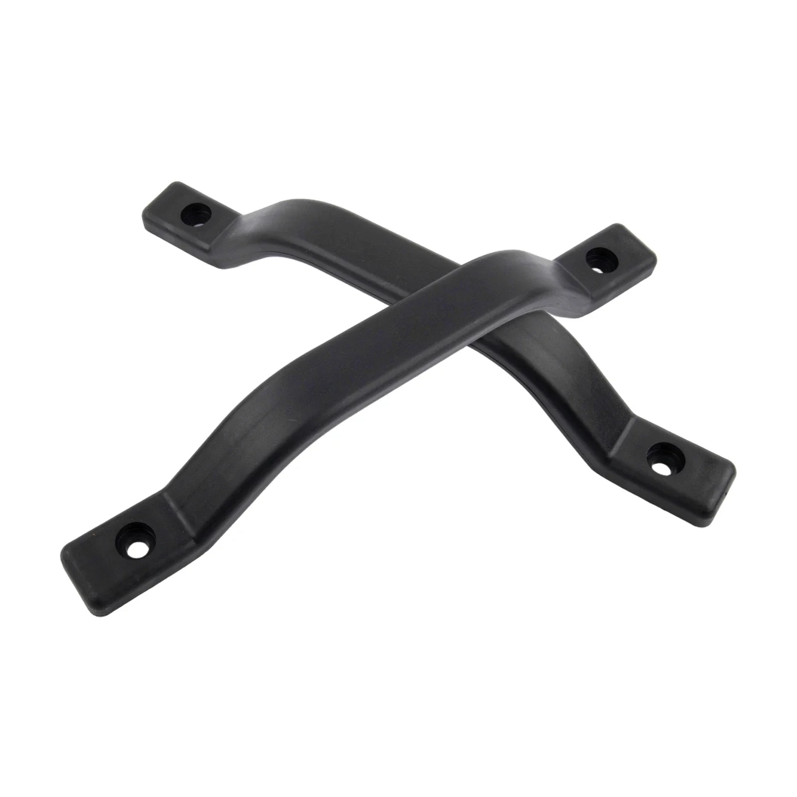HDPE Door Handle Black Grab Handle Color-molded Finish Comfortable Grip Enhanced Mobility Support For RV Camper