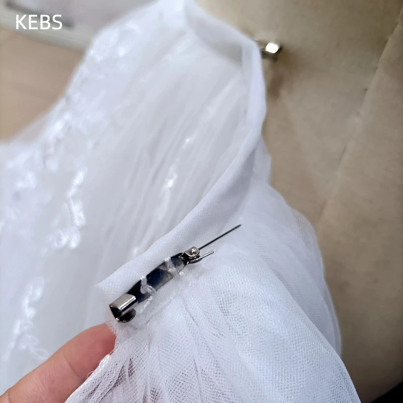 4-layer detachable bride's wedding hem, transparent wedding lace skirt can be customized in size image 4