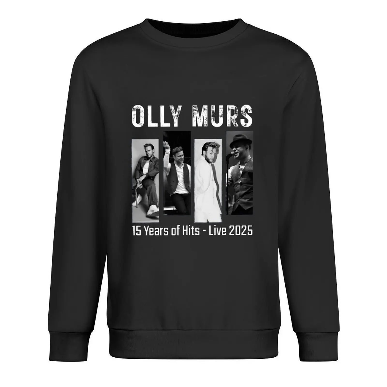 

OLLY MURS 15 Years of Hits Tour 2025 Pullover men's autumn clothes japanese style tracksuit korean autumn clothes hoody