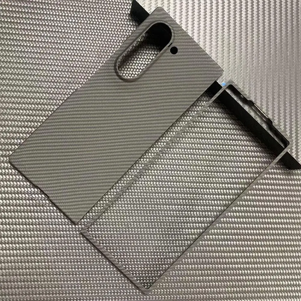 

Amstar Real Carbon Fiber Drop-proof Ultra-thin Phone For Z Fold6 Aramid Fiber Hard Shockproof Phone M0d5