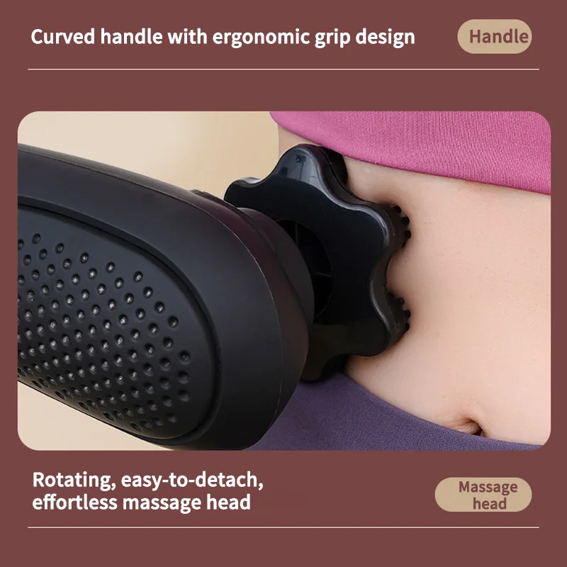 Massage Hammer Stick Electric Heating Cervical Vertebra Waist Tapping Back Vibration Instrument Handheld Wireless Massage hammer