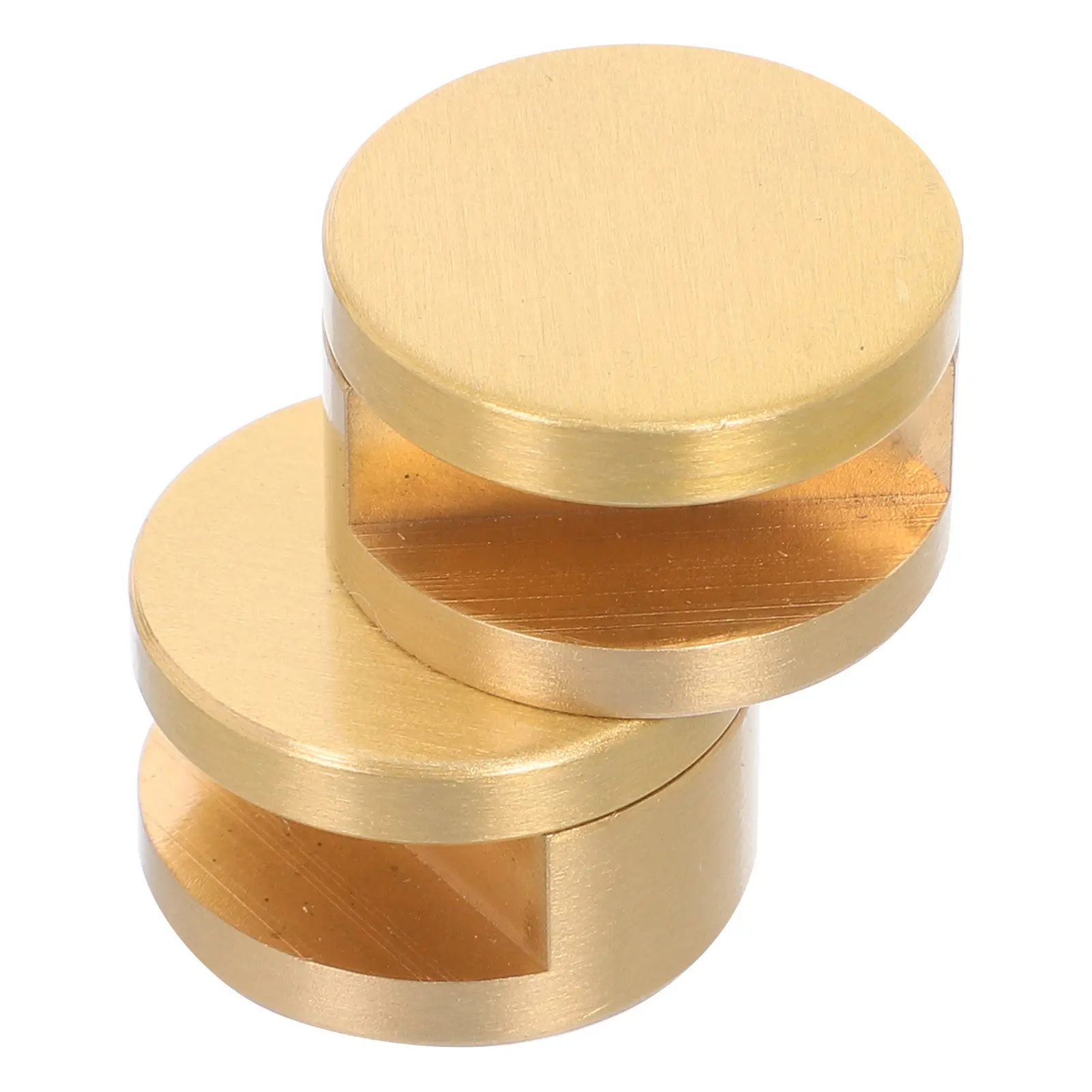 4Pcs Bathroom Glass Clamp Brass Mirror Holder Clips Stable Support 5-12Mm Tempered Glass Shower Door Clamp Brackets