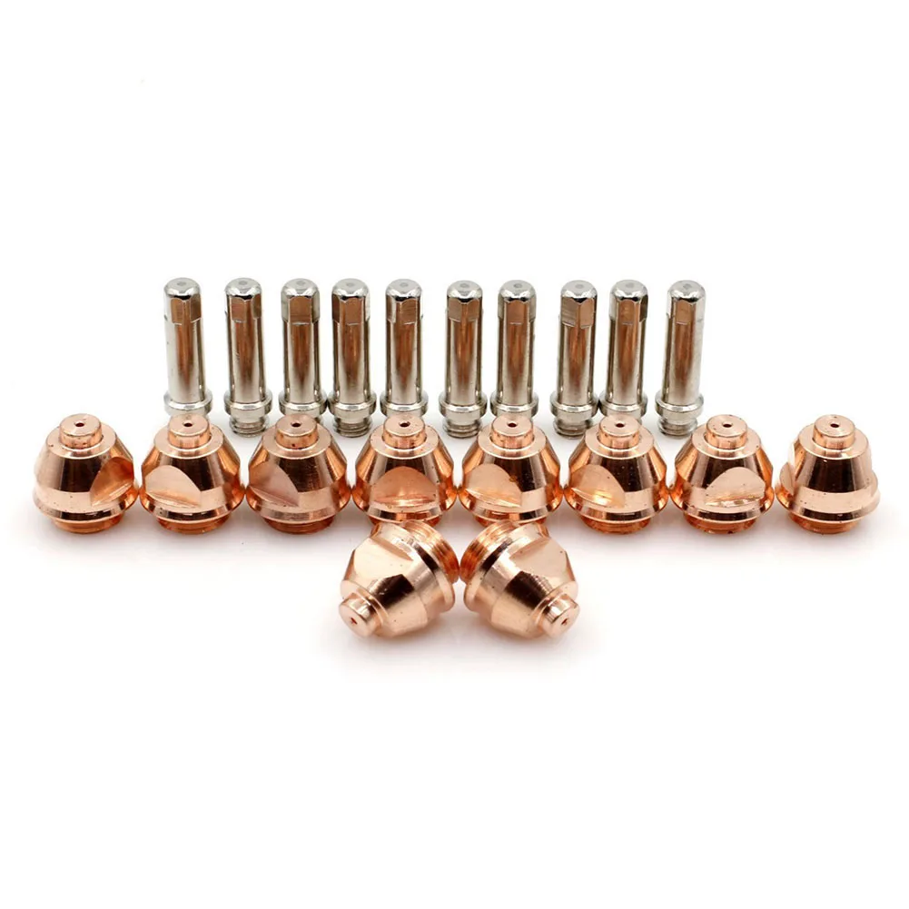 

Excellent Performance 1 1mm Aperture Plasma Electrode 95633 Nozzle 95631 60A for PCH51 3XRTM 4XITM 5XRTM (20pcs)