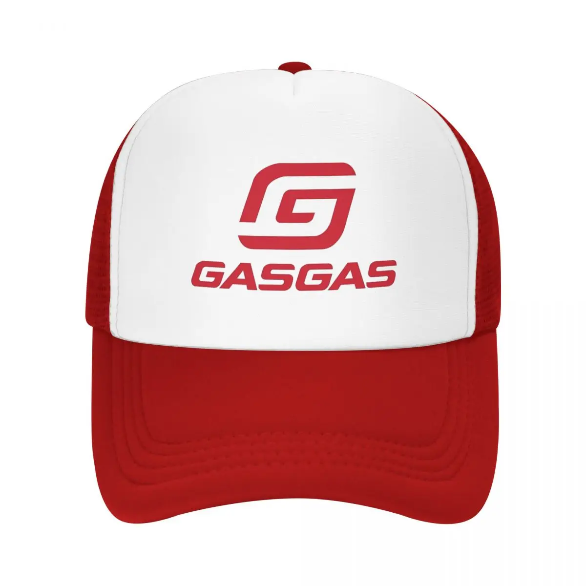 GasGas Motorcycle Trucker Hats Adult Fashion Racing Mountain Bike Hat Sun Hats Sun Hats Adjustable Mesh Baseball Caps Summer