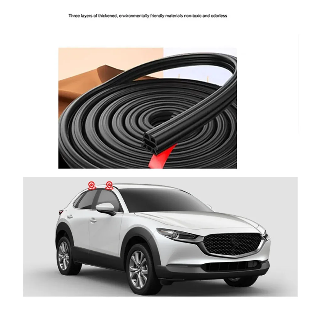 

The Door Sealing Strip Is Suitable For MAZDA CX-8 KG CX8 Car Sound Insulation Whole Car Dustproof Decoration Accessories