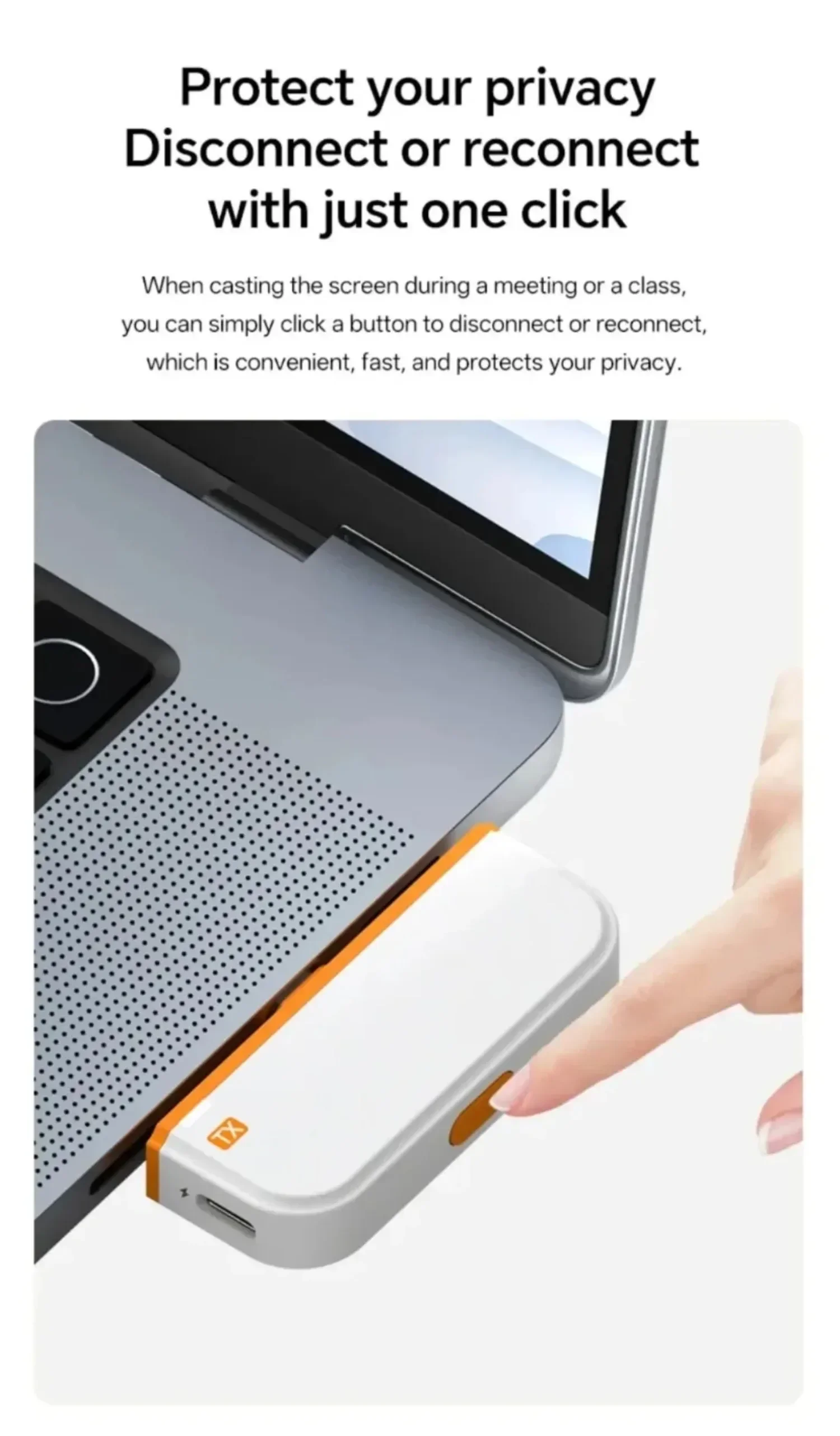 HDMI-Compatible Wireless Receiver 50M Type C Transmitter 1080P 60Hz Lossless Audio for Home Theater Gaming Exhibition