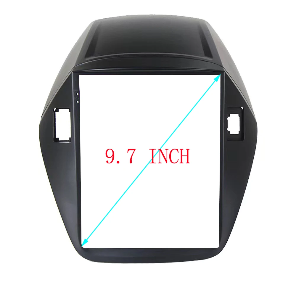 9.7 Inch Fascia For 2010-2015 HYUNDAI IX35 Car Radio GPS Android Stereo Player 2 Din Head Unit Navigation Panel Dash Frame Trim