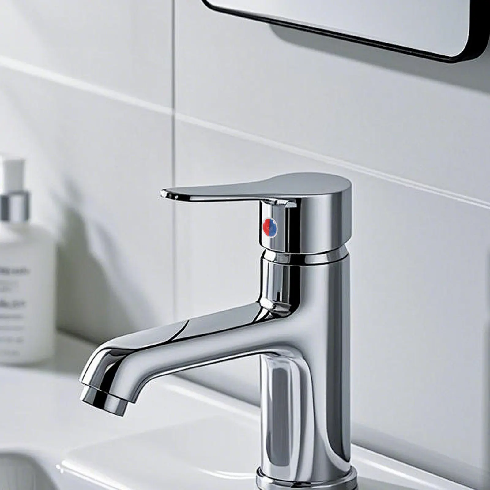 

24 шт. индикаторов температуры воды для смесителей (горячая/холодная), колпачки для ручек раковины, аксессуары для кранов, замена для душевых и ванных смесителей