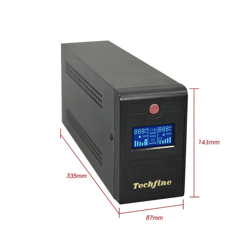 Linea UPS interattivo 600VA 1000VA 1500VA 3000VA CCTV UPS UPS di backup di emergenza