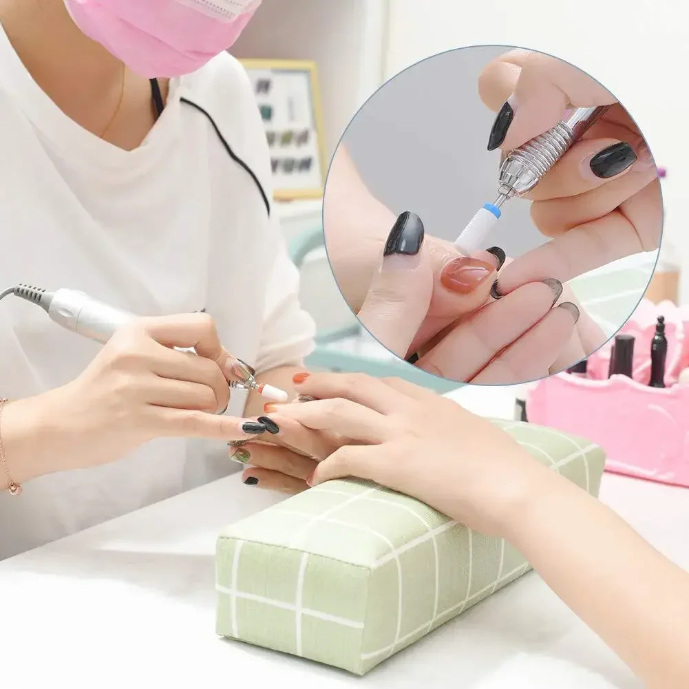 Ceramic Manicure Polishing head set for nail Gel Removing Manicure Pedicure kit Grinding Head Sander Nail Art Tool