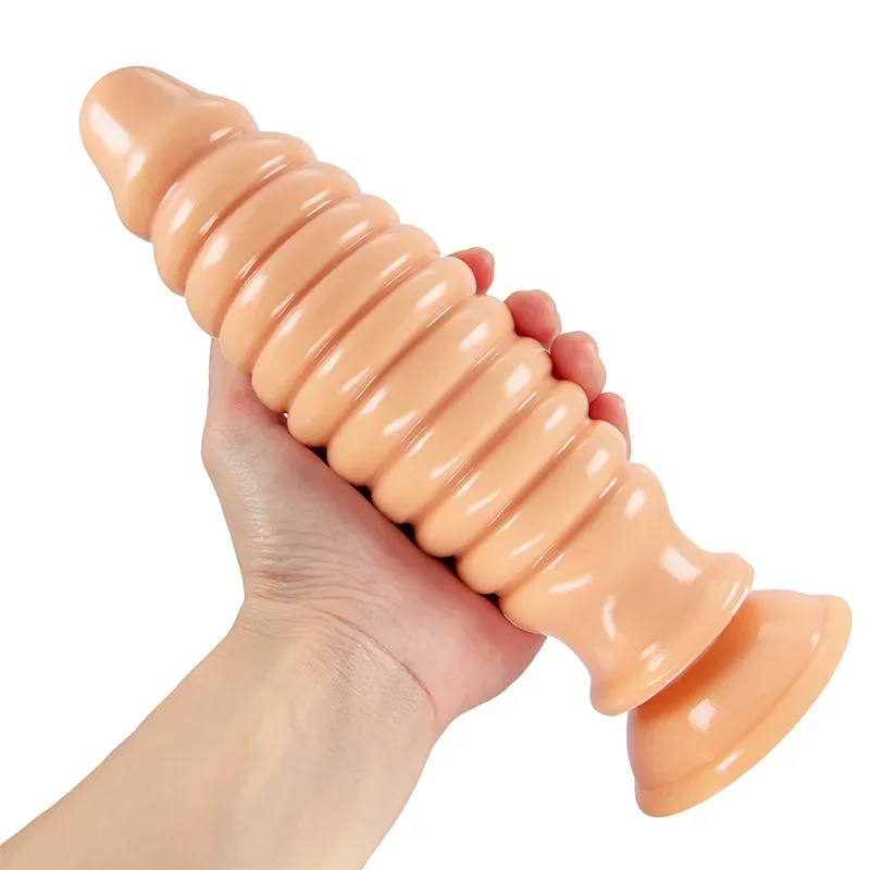 المكونات الشرج الجنس متجر كبير بعقب المكونات مع مصاصة قوية الإناث الاستمناء أداة الشرج لعبة الشرج الخرز كس منتجات الجنس متجر