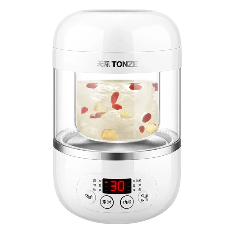 Stew Pot Ninho de Pássaro Automático com Sopa Nutricional e Função Sobremesa Doce, 220V