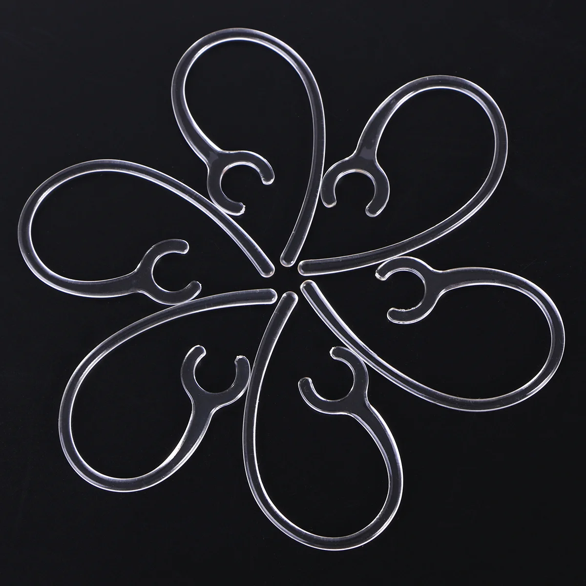 10 Pcs Universal Small Hanging Clamp Earphone Ear Hook Clip Replacement 85mm(Random Color) ear hook replacement