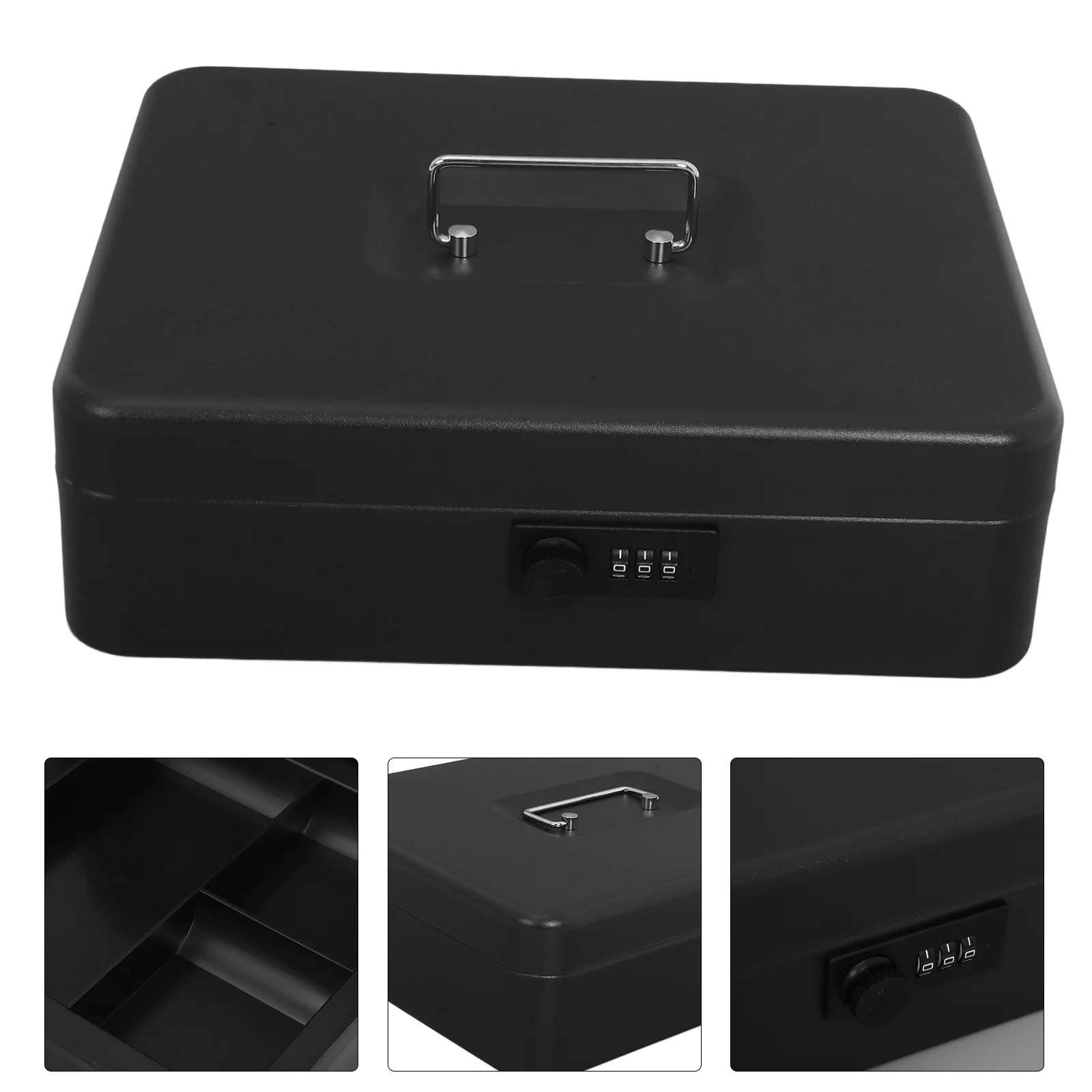 صندوق نقود معدني مع قفل بكلمة مرور، حصالة على شكل حيوان للبالغين، سعة كبيرة، تخزين أموال آمن، صندوق توفير من الفولاذ المقاوم للصدأ #1