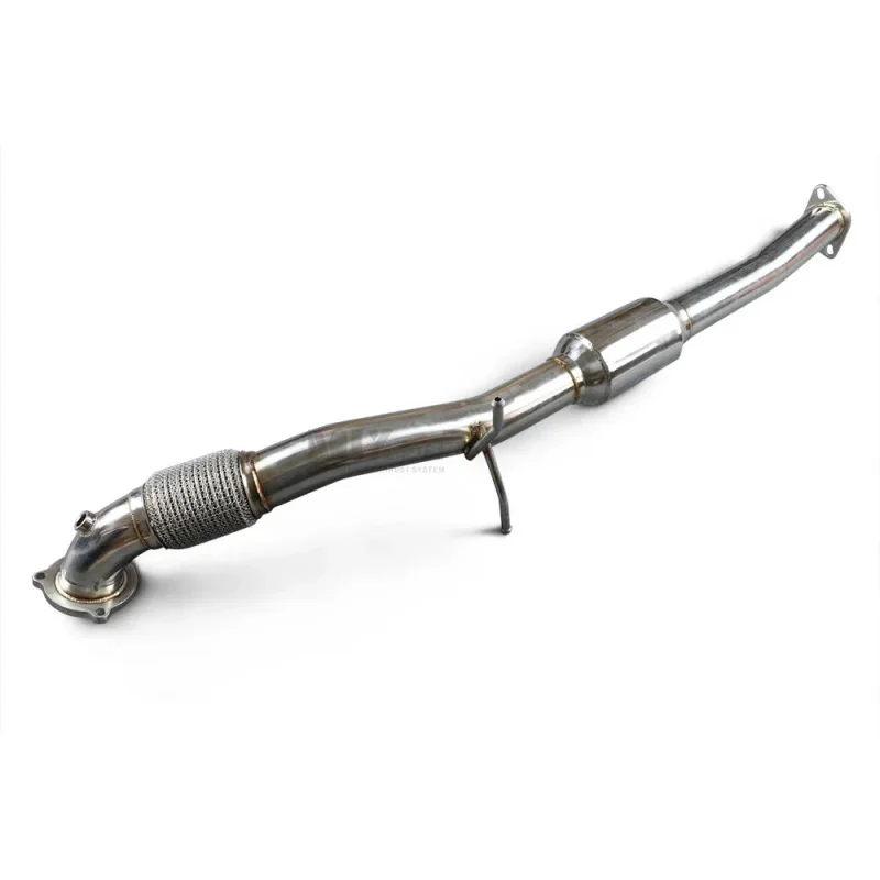 SS304 Stainless Steel Downpipe Is Suitable V40CC V40 S60 2.0T 2012-2018 Exhaust Pipe System