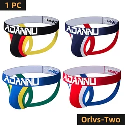 ADANNU Brand Men Underwear Sexy Men Briefs Gay Cotton Male Panties Cueca Tanga Breathable U Pouch Comfortable Underpants AD14