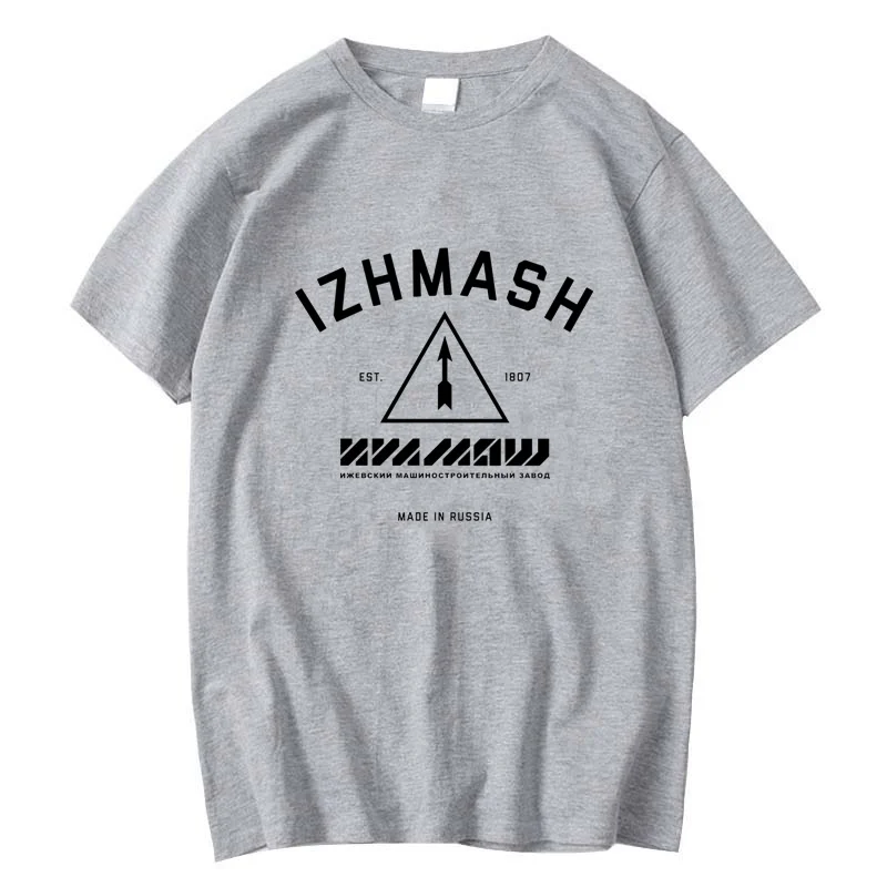 Mens Tshirts Funny Izhmash Ak 47 74 Ak47 Washed Vintage T Shirt Tops Tees Oversized Graphic Men Short Sleeve Summer T Shirts 5XL