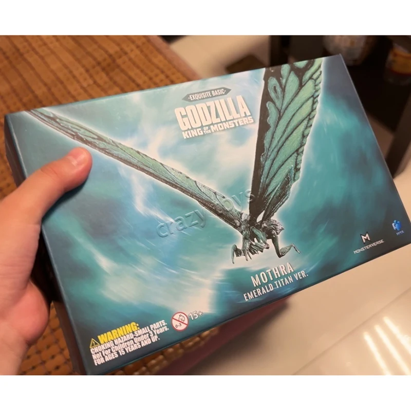 

В наличии: Коллекционная фигурка Mothra из Hiya Toys по мотивам фильма «Годзилла 2: Король монстров», пластиковая модель, игрушка-конструктор.