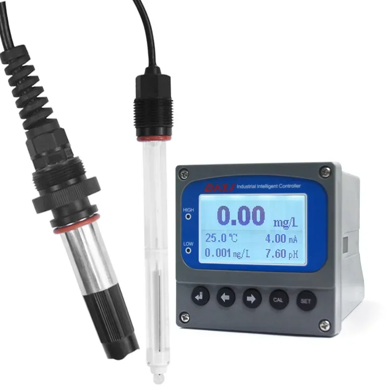 Water Ph Meter Tester High Quality Digital Free Residual Chlorine Test Meter Electrode Measurement Meter