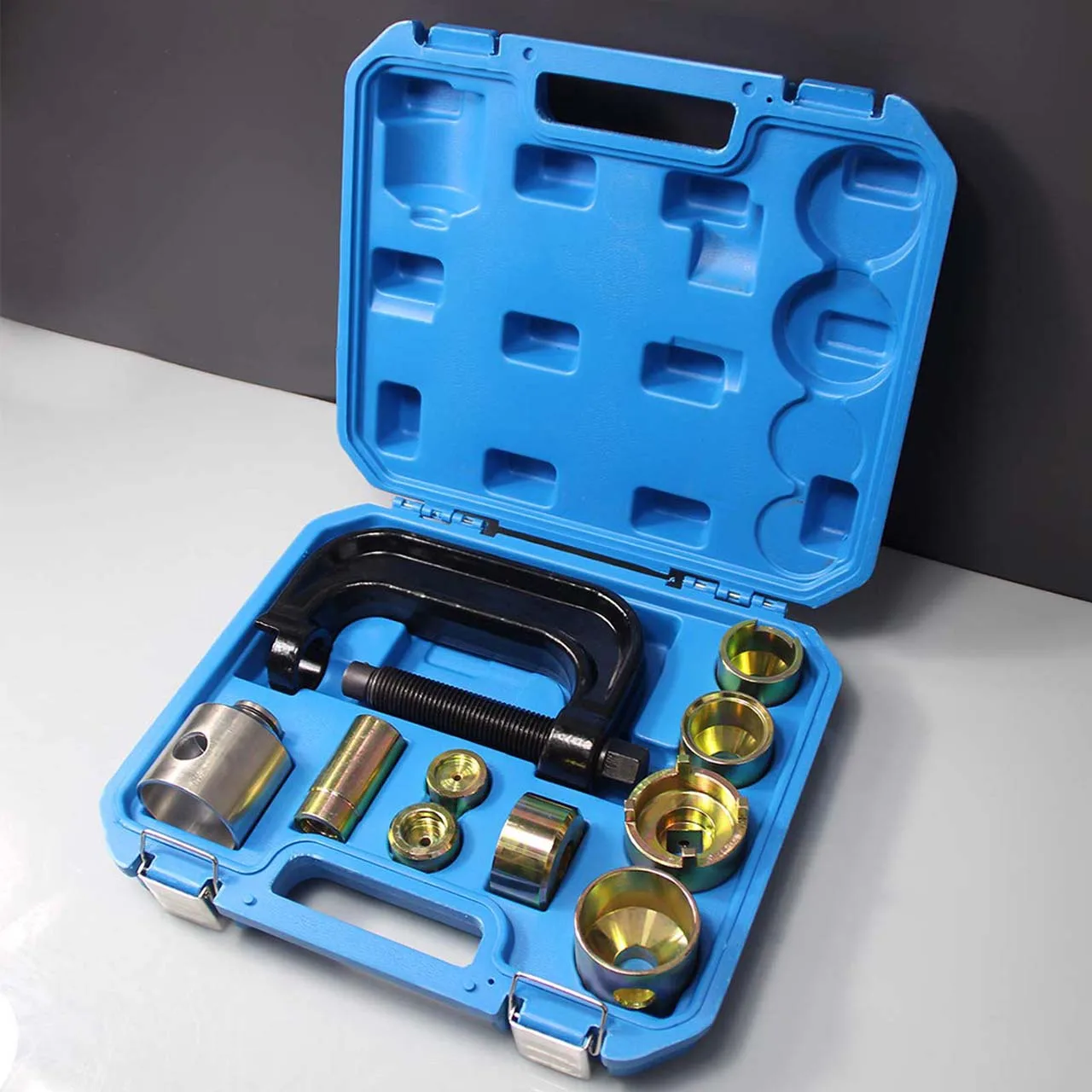 

Heavy Duty Ball Joint Press & U Joint Removal Tool Kit for Mercedes-Benz A-arm Lower Ball Joint Extractor Best Selling