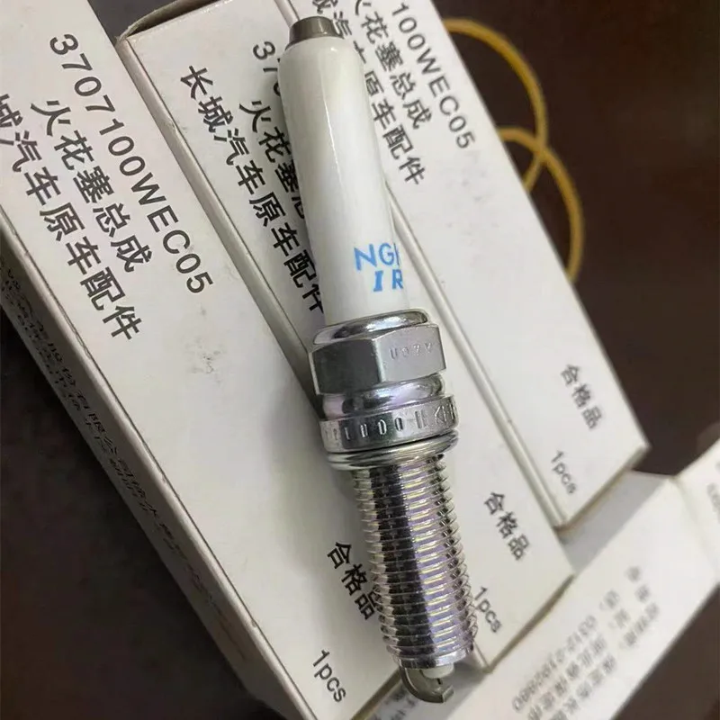 4pcs Great Wall Original Spark Plug 3707100WEC05 ILKER8C7G Iridium Candle Suitable For